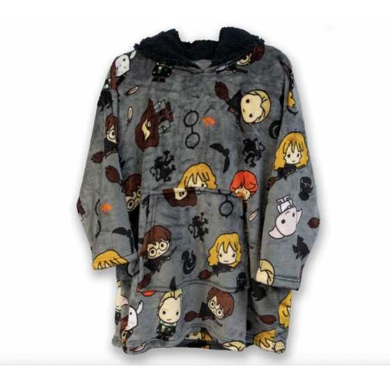 Übergrosser Harry Potter Hogwarts Chibi Characters Kids Snuggle Kapuzenpullover