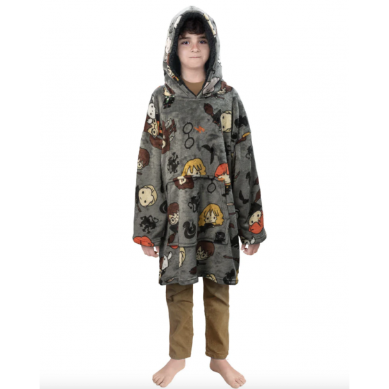 Übergrosser Harry Potter Hogwarts Chibi Characters Kids Snuggle Kapuzenpullover