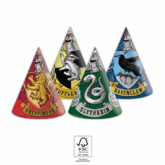 Chapeau de fête "Maisons de Poudlard" - Harry Potter