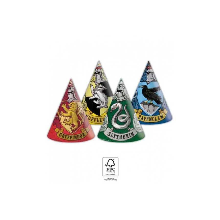 Chapeau de fête "Maisons de Poudlard" - Harry Potter