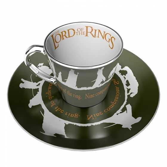 Kaffeetasse - Der Herr der Ringe - Gemeinschaft des Ringes