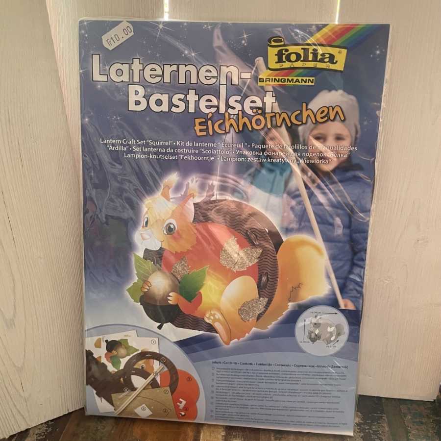 Folia Kit de bricolage lanterne écureuil