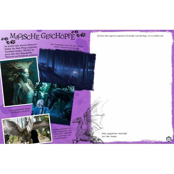 Willkommen in Hogwarts: Dein magisches Kreativbuch - Harry Potter