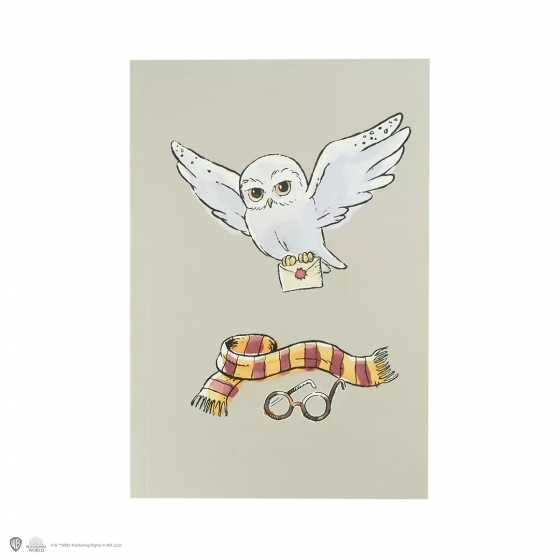 Carnet souple Hedwige - Harry Potter