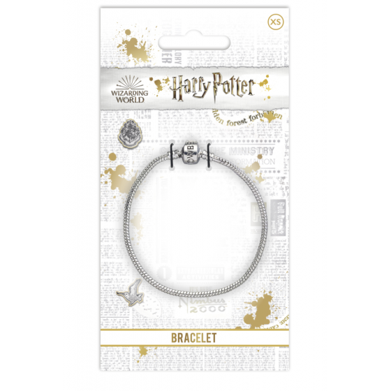 Bracelet Harry Potter en argent pour breloques charms