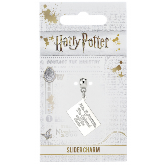 Pendentif Charm Hogwarts Acceptance Letter - Harry Potter