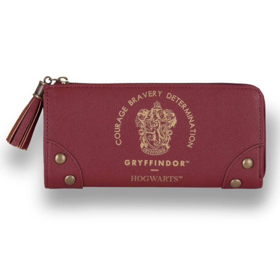 Porte-monnaie haut de gamme de la Maison Gryffondor - Harry Potter