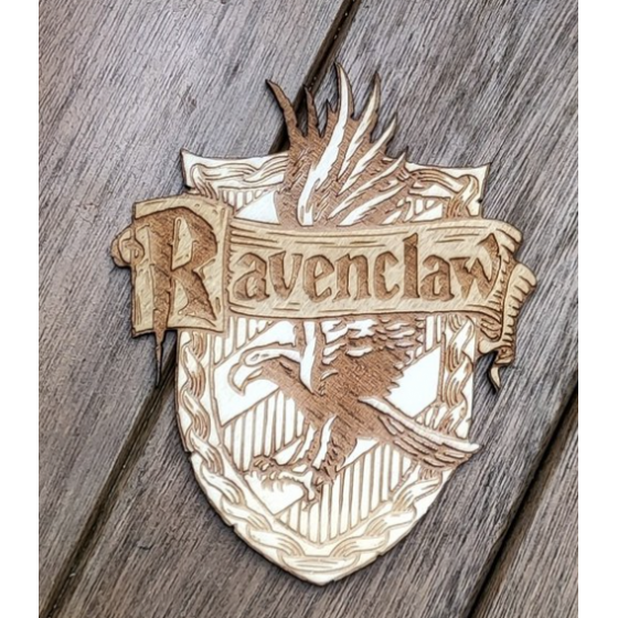 Untersetzer aus Holz Ravenclaw - Harry Potter