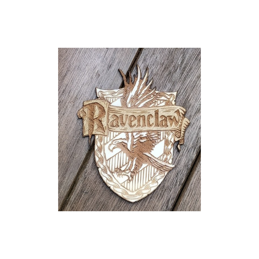 Untersetzer aus Holz Ravenclaw - Harry Potter