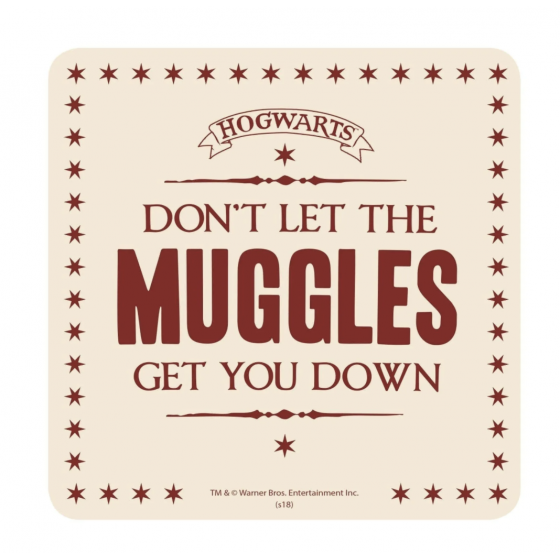 Sous-verre simple (Muggles) - Harry Potter
