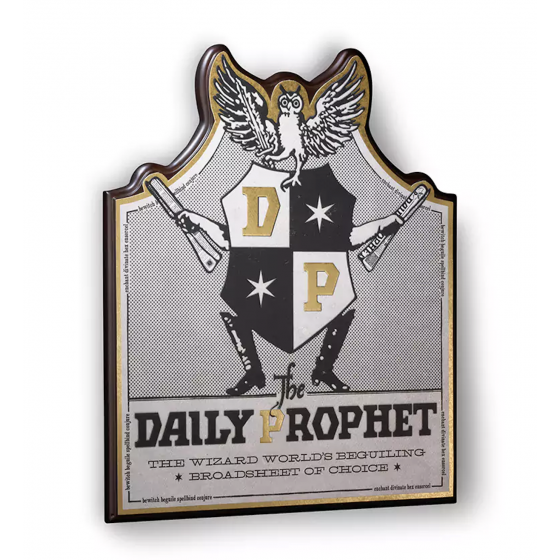 Daily Prophet Wandplatte - Harry Potter