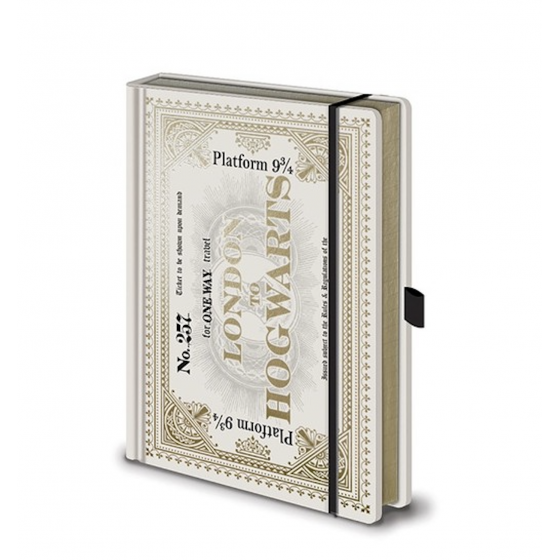 Notizbuch - BackToSchool - Harry Potter - Hogwarts Ticket