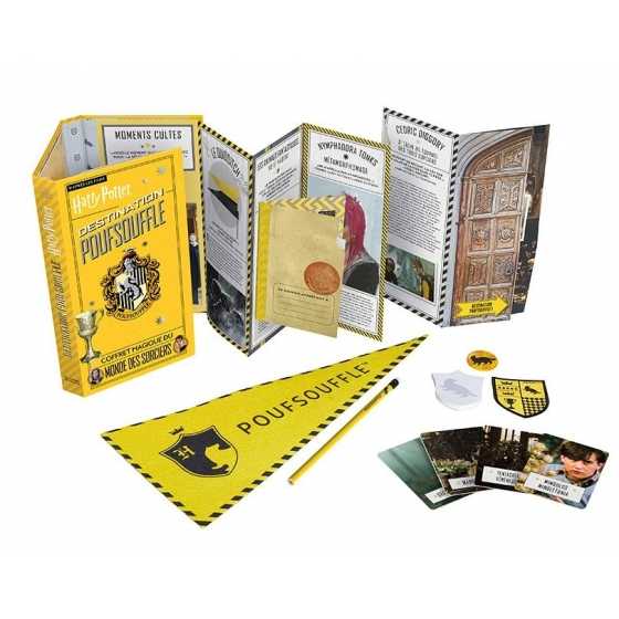 Destination Poufsouffle Coffret magique du Monde des Sorciers - Harry Potter