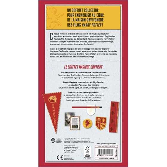 Destination Gryffondor Coffret magique du Monde des Sorciers - Harry Potter