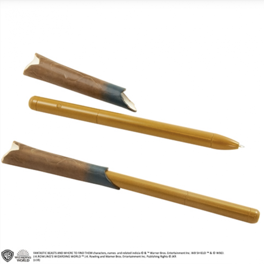 Leuchtkugelschreiber Zauberstab Norbert Dragonneau - Phantastische Tierwesen