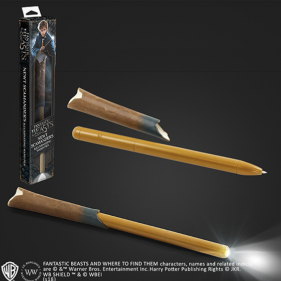 Stylo lumineux baguette magique Norbert Dragonneau - Animaux Fantastiques