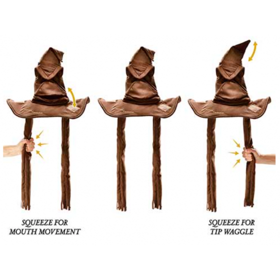 Sorting Hat- Interaktives Plüschtier Marionette - Harry Potter