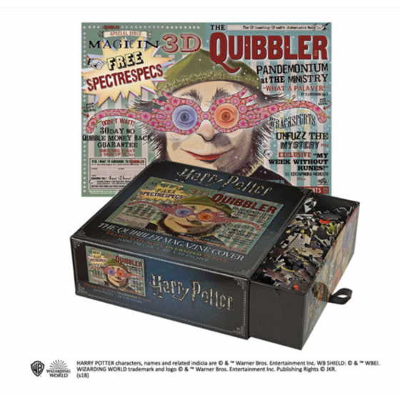 Puzzle - Titelbild des Magazins Quibbler - Harry Potter