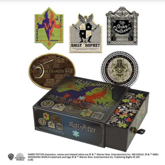 Puzzle - Die Schilder des Querwegs - Harry Potter