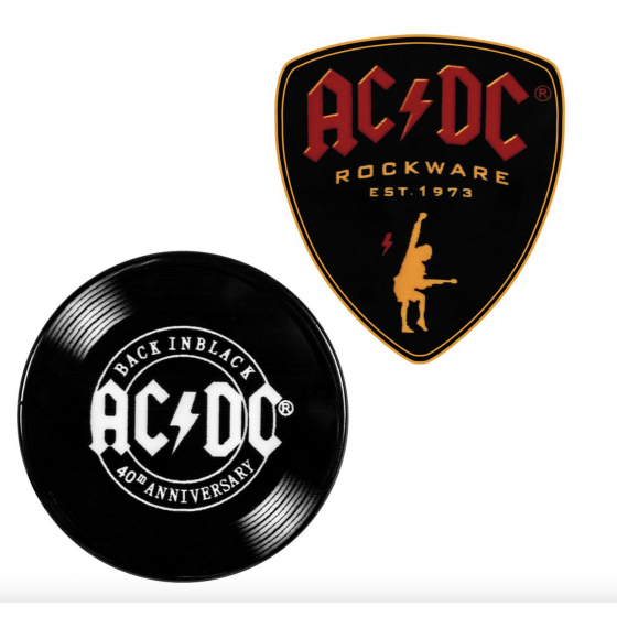 2er-Set AC/DC-Pins - Anniversary
