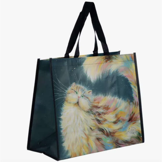 Wiederverwendbare Einkaufstasche Rainbow Cat von Kim Haskins