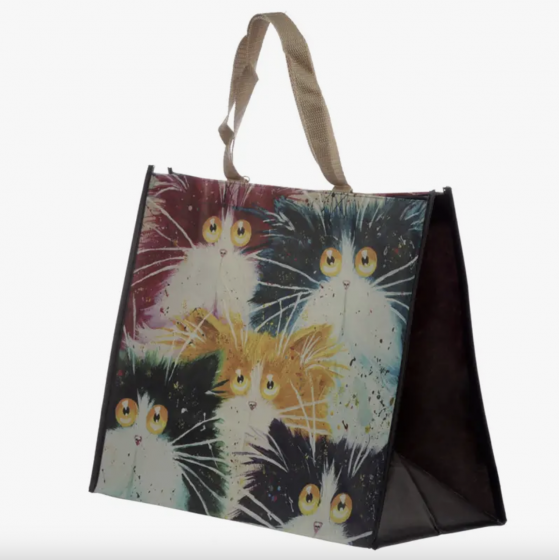 Wiederverwendbare Einkaufstasche Kim Haskins Cats
