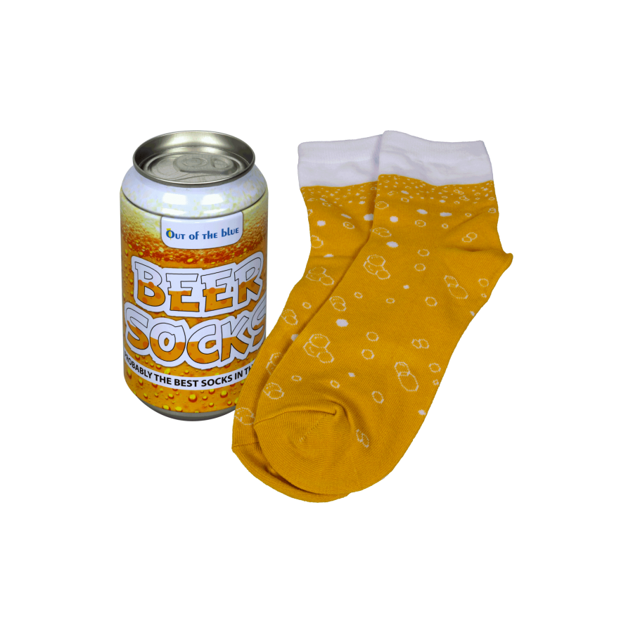 Socken "Beer" in Dose