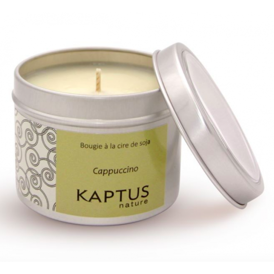 Cappuccino - Kerze aus Sojawachs - Travel Collection - Kaptus Nature