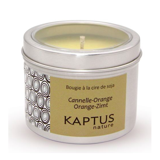 Zimt-Orange - Kerze aus Sojawachs - Travel Collection - Kaptus Nature