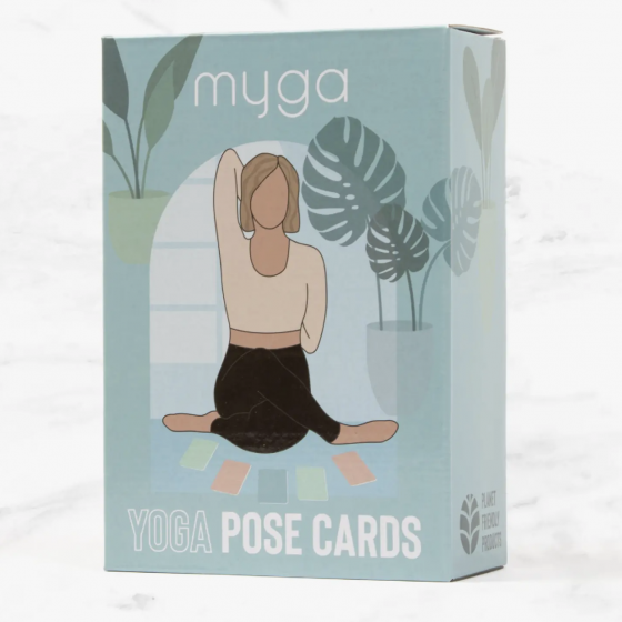 Cartes Yoga Pose