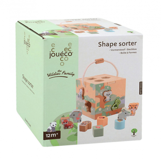 Cube de formes The Wildies Family - Jouéco