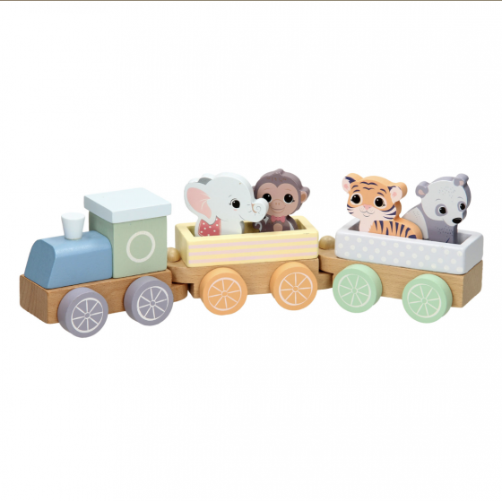 Coffret train The Wildies Family - Jouéco