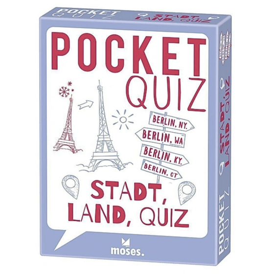 Pocket Quiz Stadt, Land, Quiz