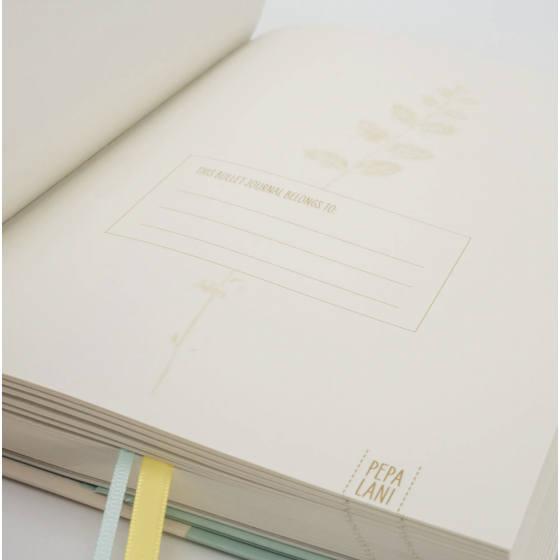 Bullet Journal, abeille avec autocollants - Pepa Lani