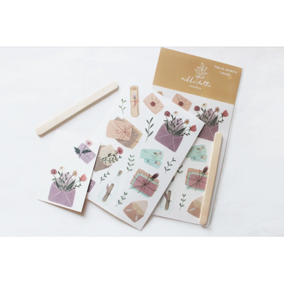 Autocollants à frotter -...