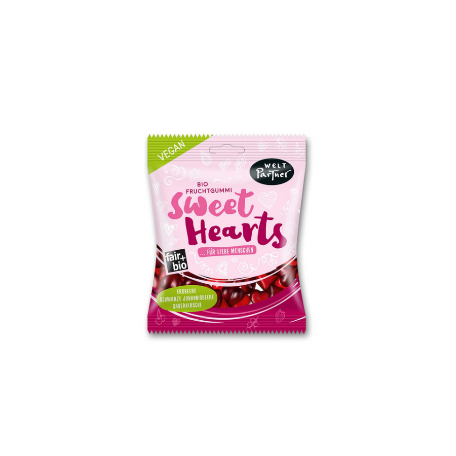 Fruchtgummi Sweet Hearts vegan Bio - Claro