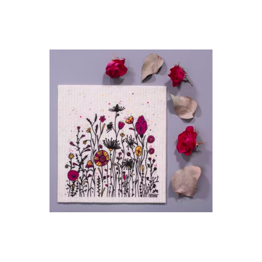 Eponge écologique Wild Flowers