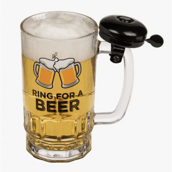 Bierglas mit Glocke