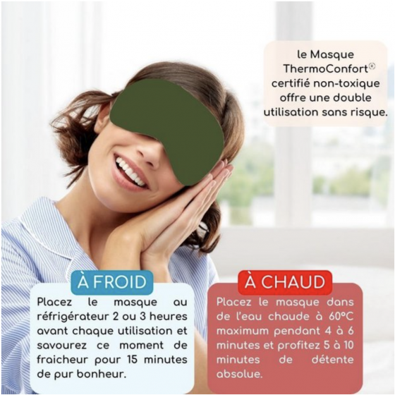 Kit Gua Sha Jade Vert et Masque Yeux - Pierre Naturelle