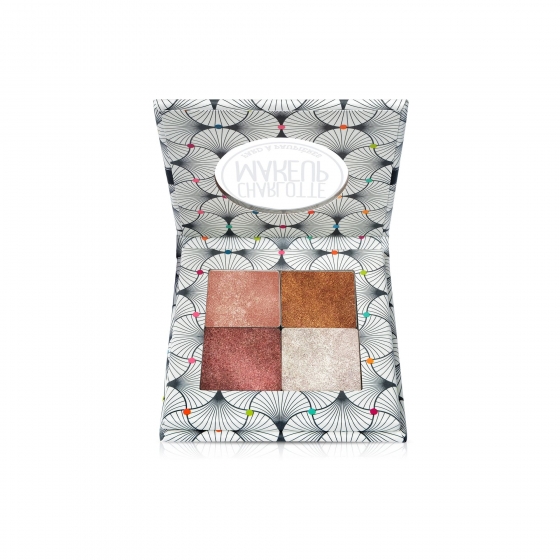 Palette Fard à paupières Glossy glam - Charlotte Bio