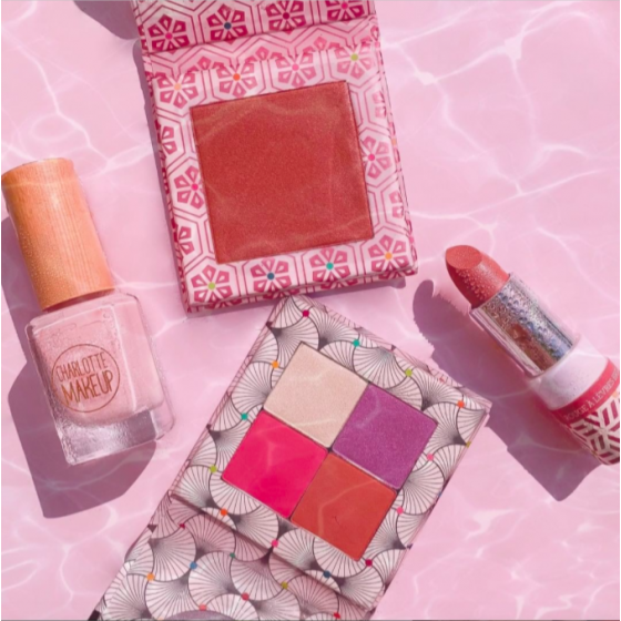 Palette Fard à paupières Glossy glam - Charlotte Bio