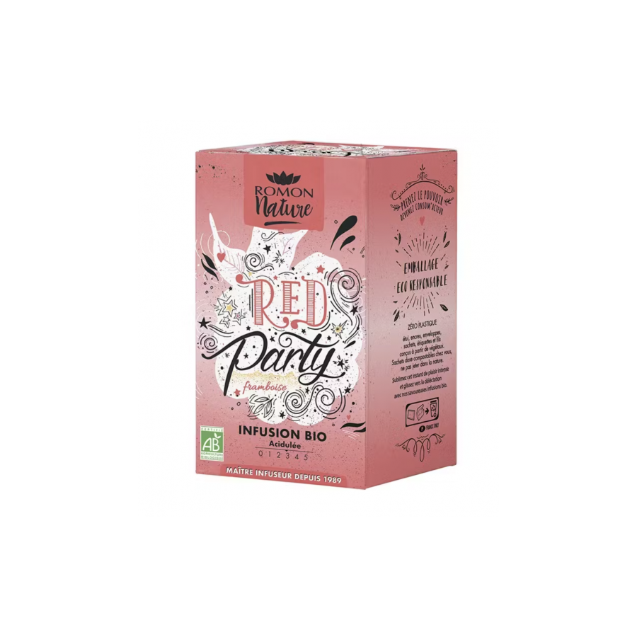 Infusion Red Party bio - 16 sachets - Romon Nature