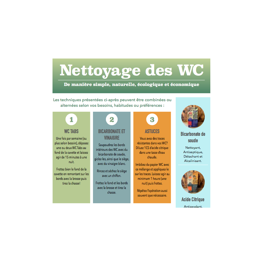 Merkblatt "Toilettenreinigung".