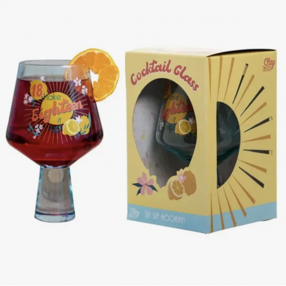 Verre à Cocktail Shake It Up - 18 ans