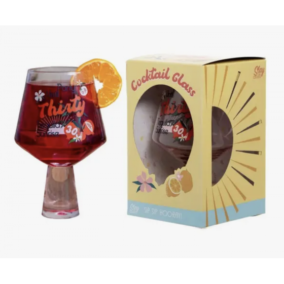 Verre à Cocktail Shake It Up - 30 ans