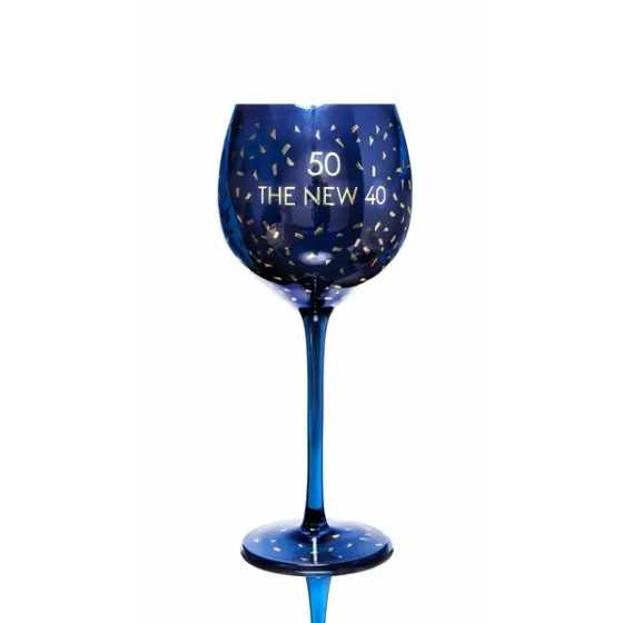 Verre à vin opulent - 50 ans