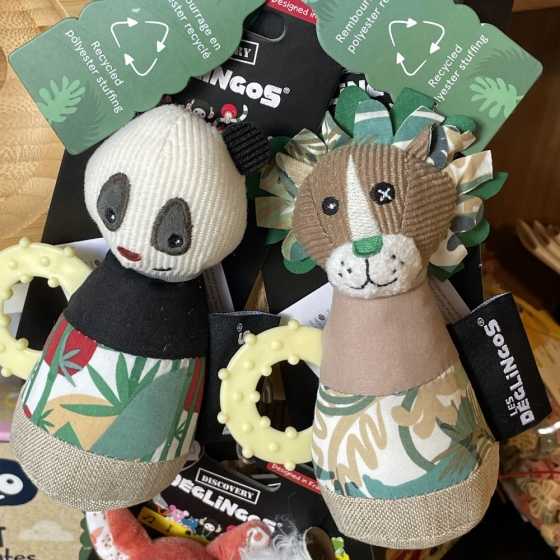 Rassel maracas Rototos der Panda - Les Déglingos