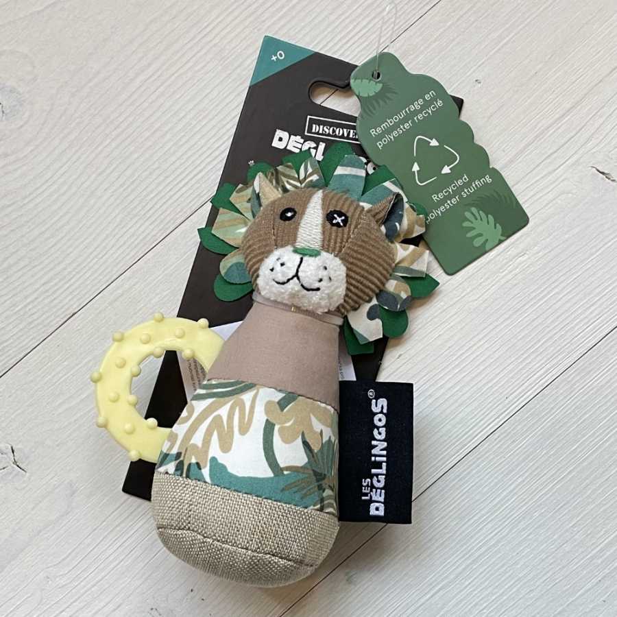 Rassel maracas Jelekros der Löwe - Les Déglingos