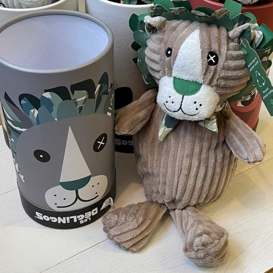 Peluche Grand Simply Jelekros le lion - Les Déglingos