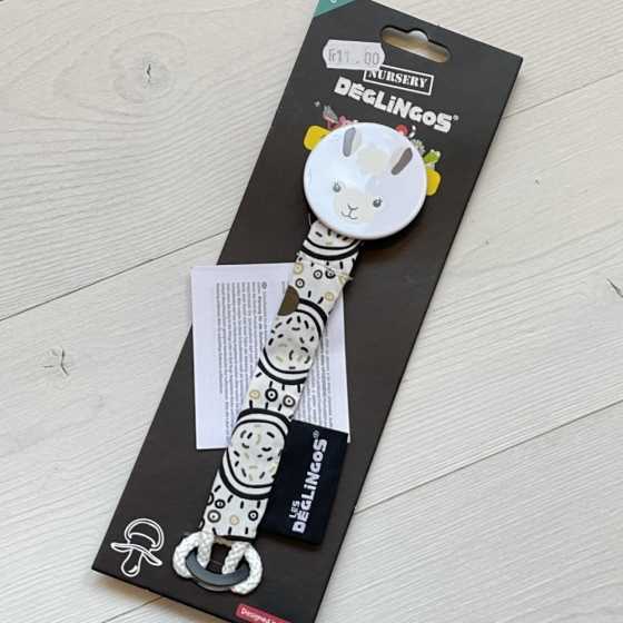 Attache sucette Muchachos le lama - Les Déglingos